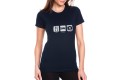 Eat Sleep Shoot Women's T-Shirt Midnight Navy