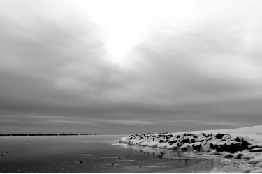 Frozen Lake Ontario