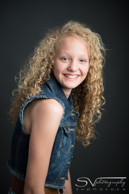 The Girl with the Curly Mop of Blonde Hair - Steven Vandervelde Photography