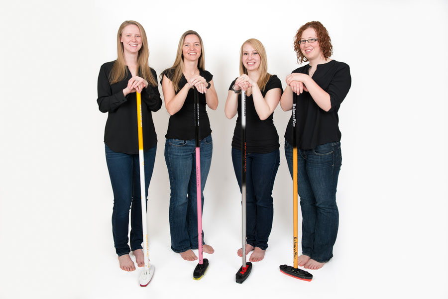 team mcknight curling brooms